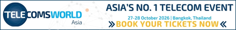 Telecoms World Asia 2026, 27–28 Oktober di Bangkok